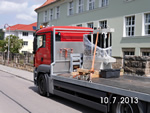 Maschinentransport