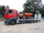 Maschinentransport